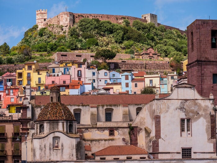 Sardinia, Italy, where the Sardinian language is spoken.